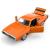 Macheta metalica Dodge Charger R/T 1970 portocaliu, scara 1:36
