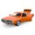 Macheta metalica Dodge Charger R/T 1970 portocaliu, scara 1:36