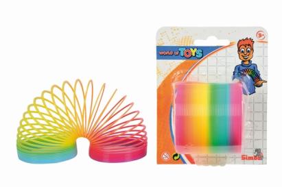 Spirală magică Simba multicoloră 7,5 cm, jucărie distractivă 3+ ani