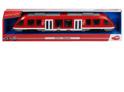 Tren Regio Dickie Toys 45 cm, model realist cu usi care se deschid