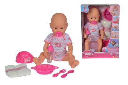 Papusa bebelus cu functii si accesorii Simba, 3 ani+