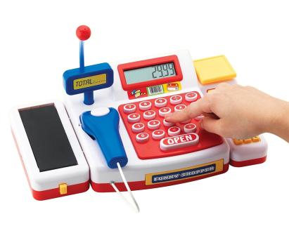 Casa de marcat de jucarie Simba cu accesorii si functii realiste