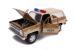Macheta metalica Chevy Police K5 Police 1980, scara 1:24, cu insigna
