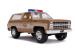 Macheta metalica Chevy Police K5 Police 1980, scara 1:24, cu insigna