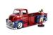 Masinuta metalica Wonder Woman 1952 Chevy COE cu figurina, scara 1:24