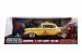 Masinuta metalica Deadpool Chevy Bel Air 1957 Taxi galben, scara 1:24