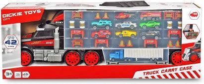 Camion de jucarie pentru transport si depozitare masini, 62 cm