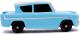 Set 2 masinute Harry Potter Ford Anglia 1959 si Knight Bus, metal