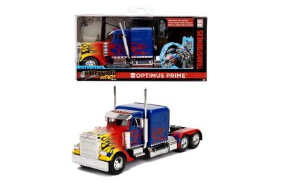 Mașinuță metalică Transformers T1 Optimus Prime, scară 1:32