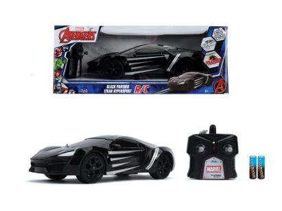 Masinuta radiocomandata Black Panther Lykan Hypersport, scara 1:16