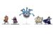 Set 5 figurine din metal Dungeons & Dragons, 4 cm, multicolor
