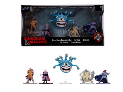 Set 5 figurine din metal Dungeons & Dragons, 4 cm, multicolor
