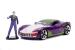 Mașinuță metalică Chevy Corvette Stingray 2009 cu figurina Joker, 1:24