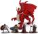 Set 5 figurine din metal Dungeons & Dragons, 4 cm, colectie fantasy