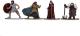 Set 5 figurine din metal Dungeons & Dragons, 4 cm, colectie fantasy