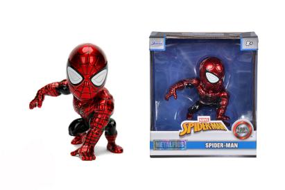 Figurina metalica Spider-Man Marvel, 10 cm, model colectie