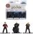 Set 3 nano figurine Harry Potter din metal, 4 cm, Harry, Voldemort și Wormtail