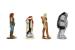 Set 4 nanofigurine Dungeons & Dragons din metal, 4 cm