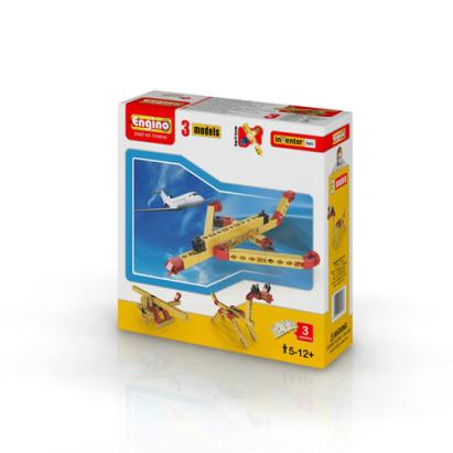 Set de inginerie Engino cu 3 modele si 32 piese pentru copii