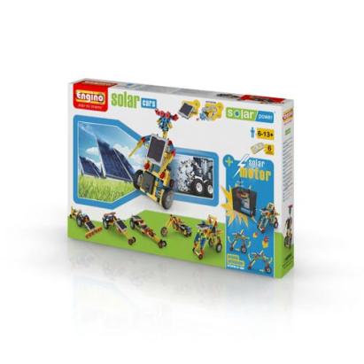 Set de construit vehicule solare Engino, 282 piese, 6+ ani