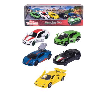 Set 5 mașinuțe din metal Majorette Dream Cars Italy, 7,5 cm