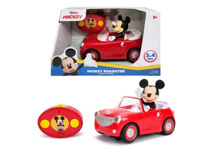 Mașinuță RC Mickey Roadster 19 cm, telecomandă 2.4GHz