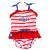 Costum de baie pentru copii Swimpy SeaLife rosu, marimea L