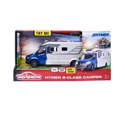 Rulotă Majorette Hymer B-Class Camper 1:43 cu lumini și sunete