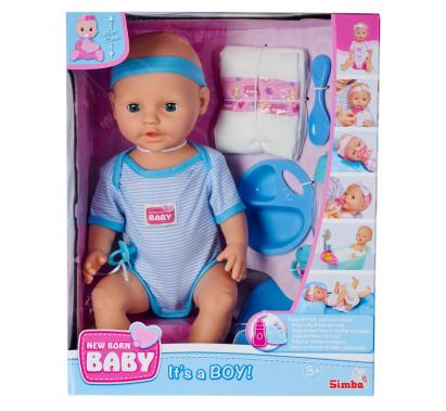 Papusa bebelus Simba New Born Baby 43 cm cu accesorii