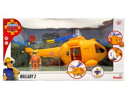 Elicopter Pompierul Sam Wallaby 2 cu figurina Tom si accesorii