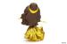Figurină Disney Princess Belle cu rochiță aurie din metal, 10 cm