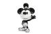 Figurină metalică Disney Steamboat Willie, 10 cm, de colecție