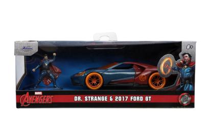 Masinuta metalica Ford GT 1:32 cu figurina Doctor Strange