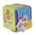 Cub educativ moale pentru bebelusi cu sisteme de inchidere, 13 cm