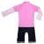 Costum de baie copii Pink Ocean UV UPF50+, marimea 62-68, Swimpy