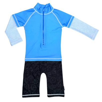 Costum de baie UV pentru copii Swimpy Blue Ocean, mărimea 98-104, UPF50+