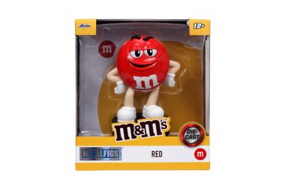 Figurină metalică Jada M&M Roșie, personaj Red, 10 cm