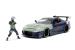 Macheta metalica Mazda RX-7 Naruto cu figurina Kakashi, scara 1:24