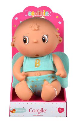 Papusa bebe Corolle Beedibies Gaspard, 20 cm, inger albastru