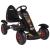 Kart cu pedale pentru copii Kidscare F618 Air, negru, roti gonflabile