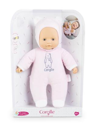 Papusa bebelus Corolle Sweet Heart Roz, 30 cm, parfum vanilie