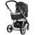 Carucior 2 in 1 Kidscare Veneto gri cu landou si parte sport reversibila