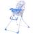 Scaun de masa pliabil pentru bebelusi Bimba KidsCare, albastru