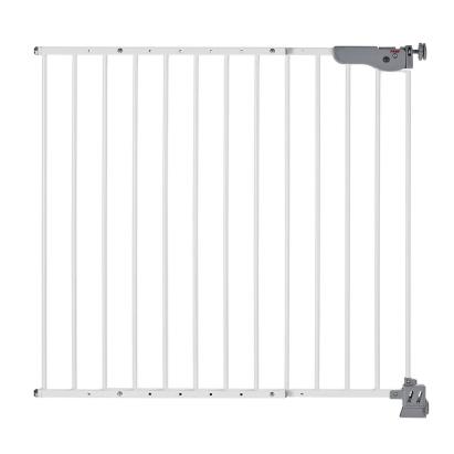 Poartă de siguranță pentru copii REER T-GATE, 77-110 cm, alb