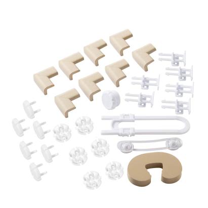 Kit 30 piese pentru protecții mobilier și siguranță copii Clevamama