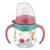 Cana de baut cu manere Training Bottle Girl pentru copii, adaptor de baut antipicurare din silicon, 150 ml, de la 6 luni, nip 35058