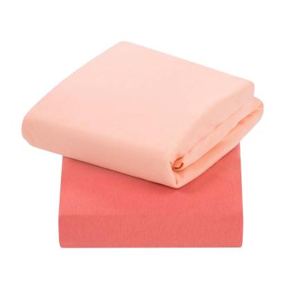 Set 2 cearceafuri cu elastic pentru patut 140x70 cm Clevamama