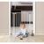 Poarta de siguranta pentru copii Reer I-Gate Active, alba, 75-81 cm