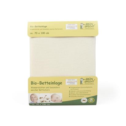 Protectie saltea copii impermeabila BIO 70x100 cm, bumbac organic