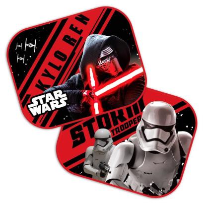 Set 2 parasolare auto Star Wars, pliabile, cu ventuze, 44 x 35 cm